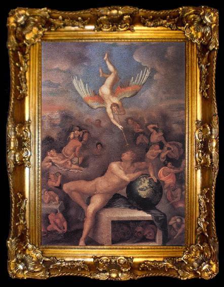 framed  ALLORI Alessandro Allegory of Human Life  kig, ta009-2